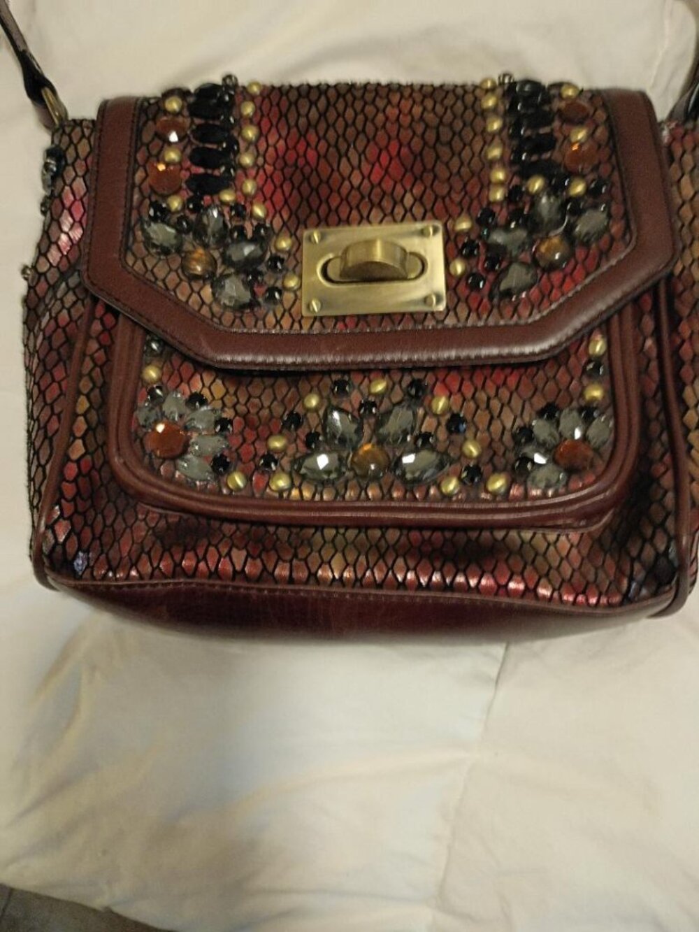 Rare Mary Frances  Handbag Bejweled